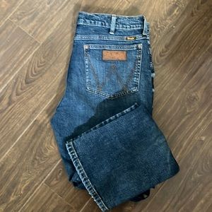 Mens slim boot Wranglers. Never been worn